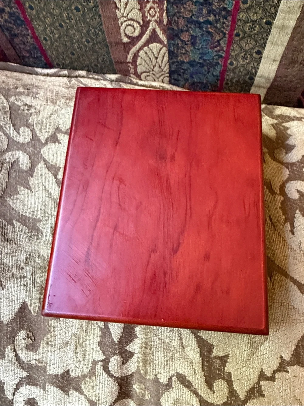 Rosewood Brookstone Red Wood and Stainless Steel Wine Accessory Set
